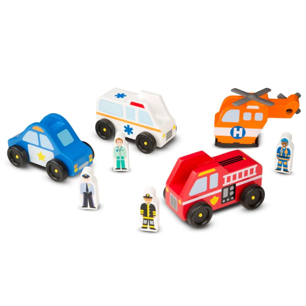 Melissa & Doug - Emergency Vehicle Set