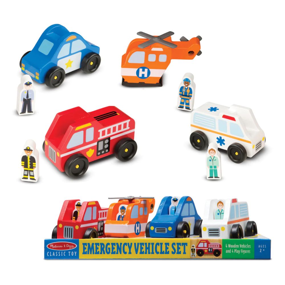 Melissa & Doug - Emergency Vehicle Set