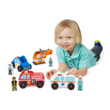 Melissa & Doug - Emergency Vehicle Set