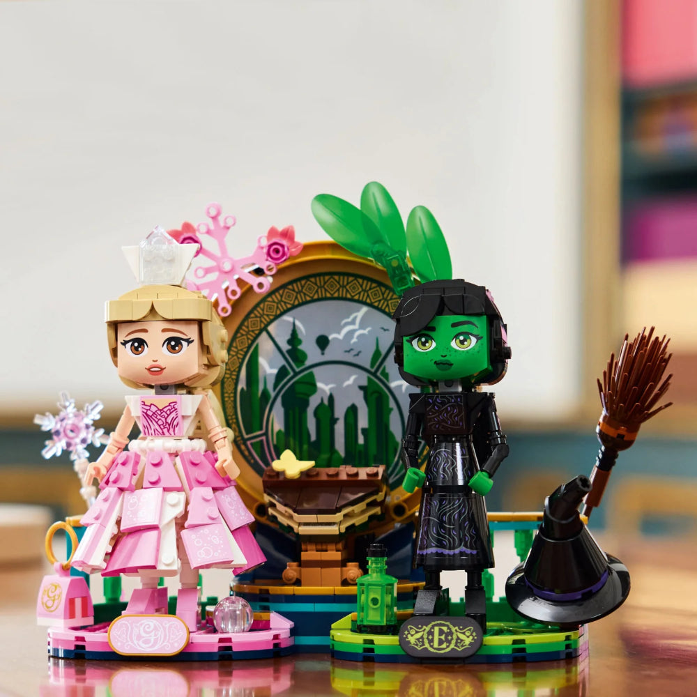 LEGO® Wicked Elphaba & Glinda Figures LEGO® Wicked Elphaba & Glinda Figures