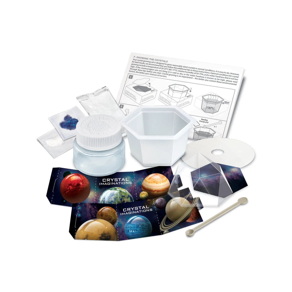 4M Crystal Growing Kit Space Gem Blue