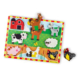 Melissa & Doug - Farm Chunky Puzzle - 8 Pieces