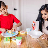 Melissa & Doug - Fridge Food Set Wooden Play Food