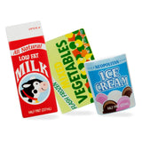 Melissa & Doug - Fridge Food Set Wooden Play Food