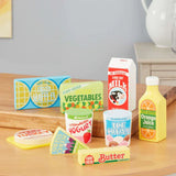 Melissa & Doug - Fridge Food Set Wooden Play Food