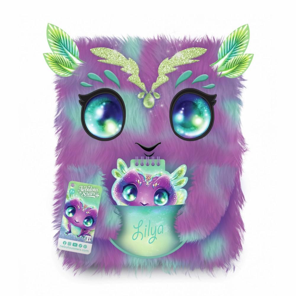 Nebulous Stars Fuzzy 2 in 1 Notebook Lilya