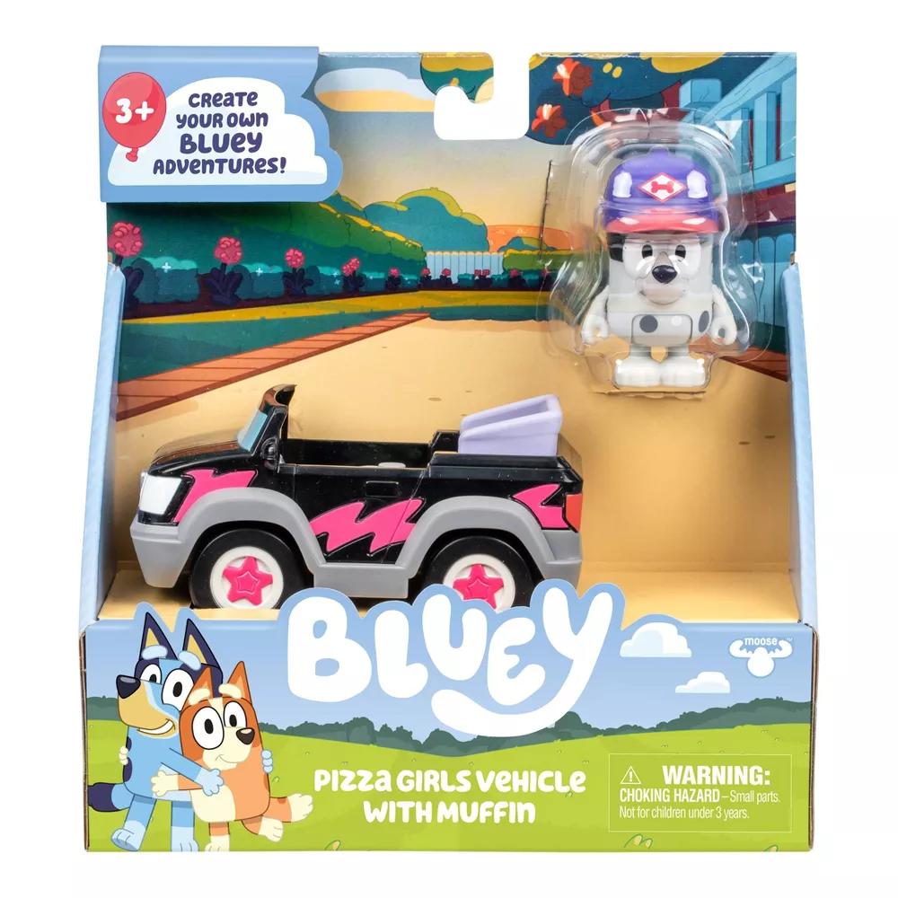 Bluey S13 Basic Vehicle Pizza Girls & Muffin Bluey S13 Basic Vehicle Pizza Girls & Muffin