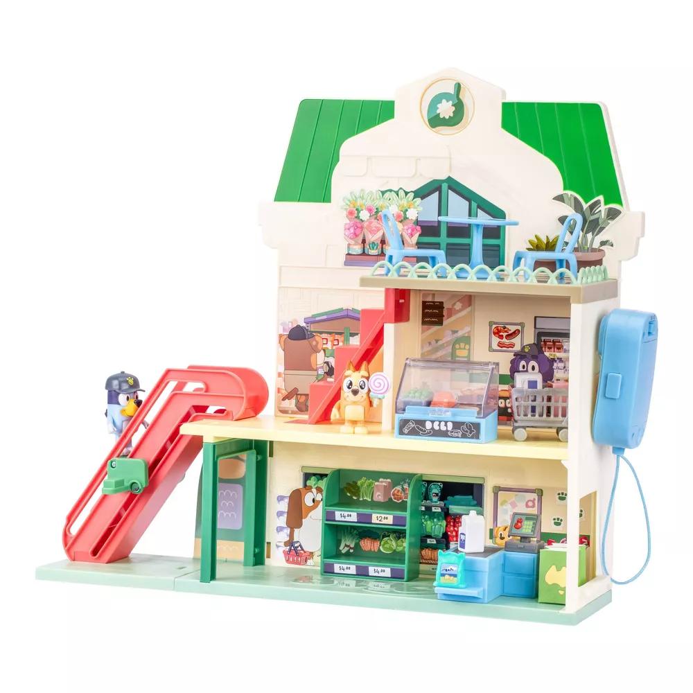Bluey S13 Bluey Let's Play Chef Supermarket Playset