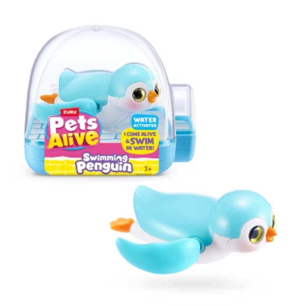 Zuru Pets Alive  Water Activated Swimming Penguin