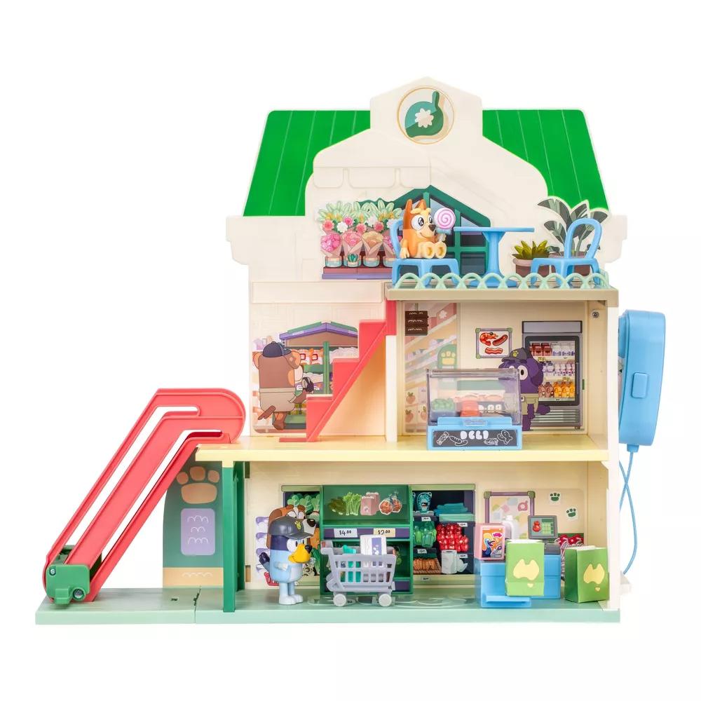 Bluey S13 Bluey Let's Play Chef Supermarket Playset