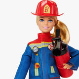 Barbie Careers Firefighter Doll & Playset with Fire Station