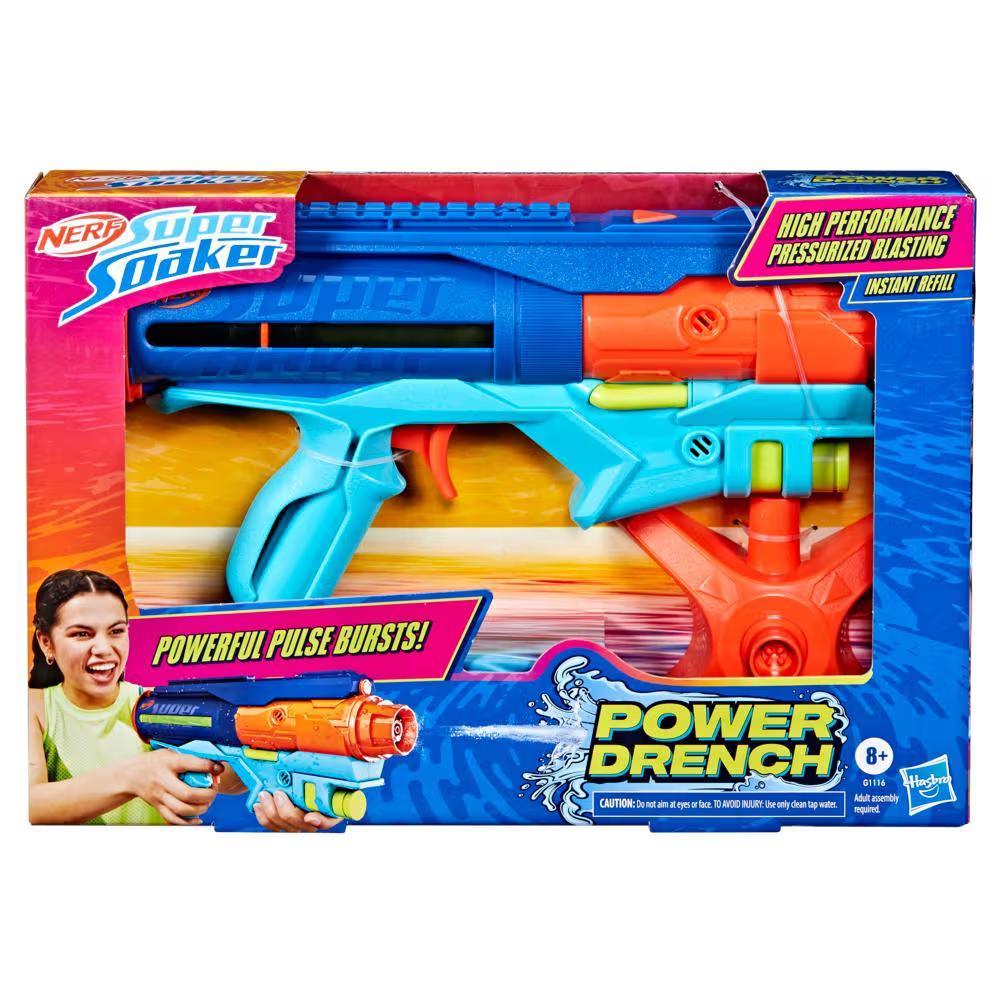 Nerf Super Soaker Power Drench Water Blaster Nerf Super Soaker Power Drench Water Blaster