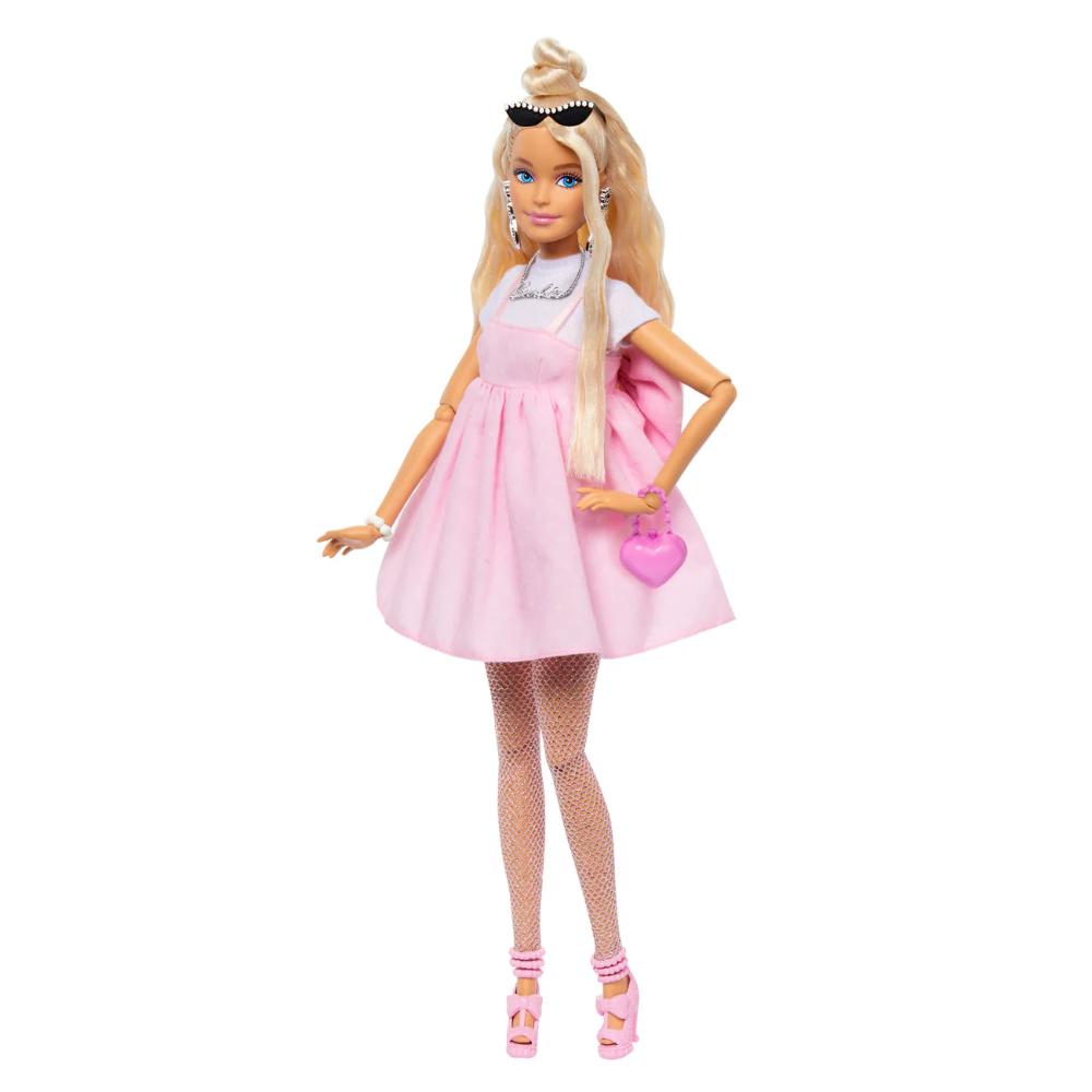 Barbie Deluxe Style Fashion Doll in Pastel Pink Dress with Oversized Bow Barbie Deluxe Style Fashion Doll in Pastel Pink Dress with Oversized Bow