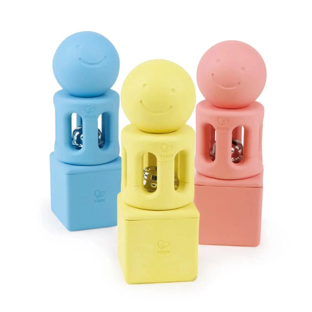 Hape Geometric Rattle Trio Hape Geometric Rattle Trio