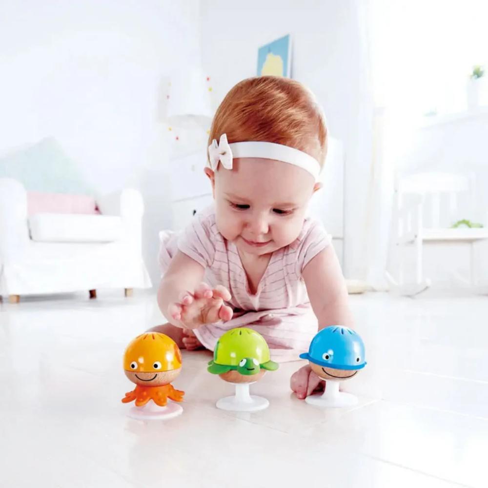 Hape Stay-Put Rattle Set Hape Stay-Put Rattle Set