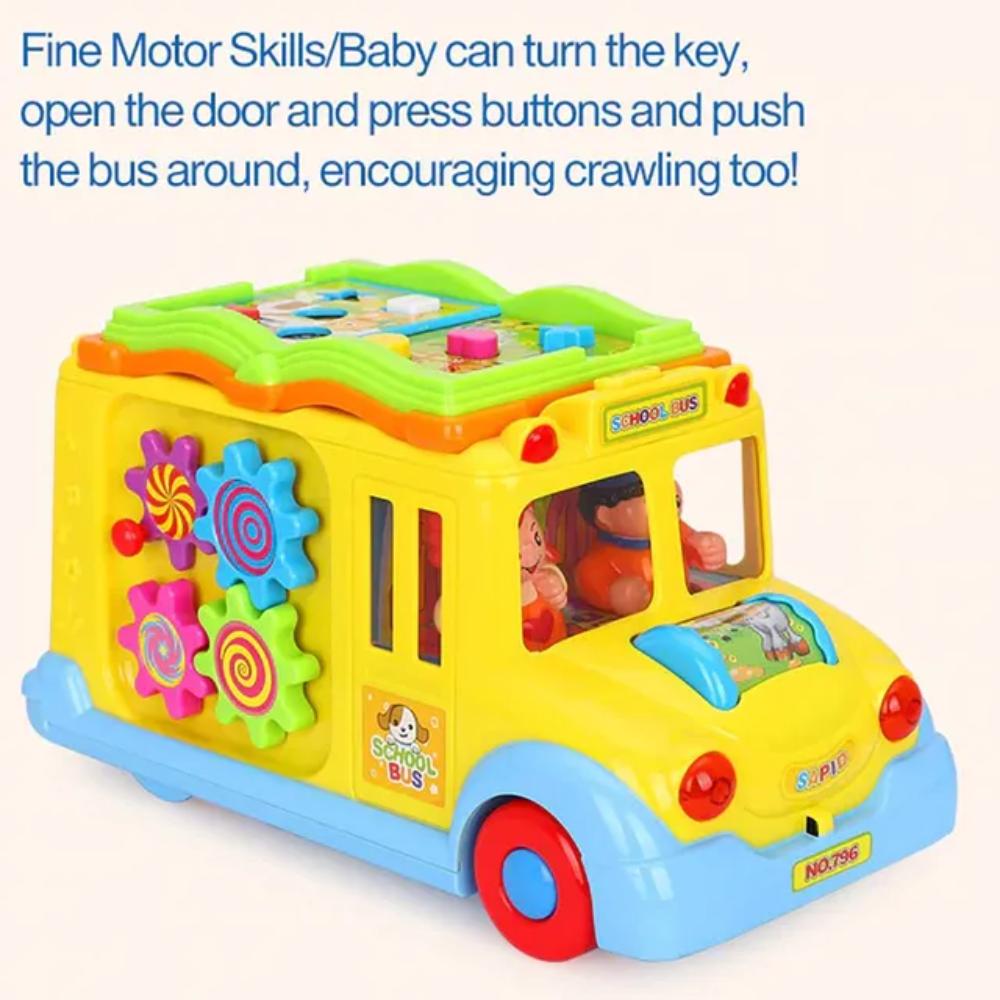 Hola Keep Me Busy School Bus