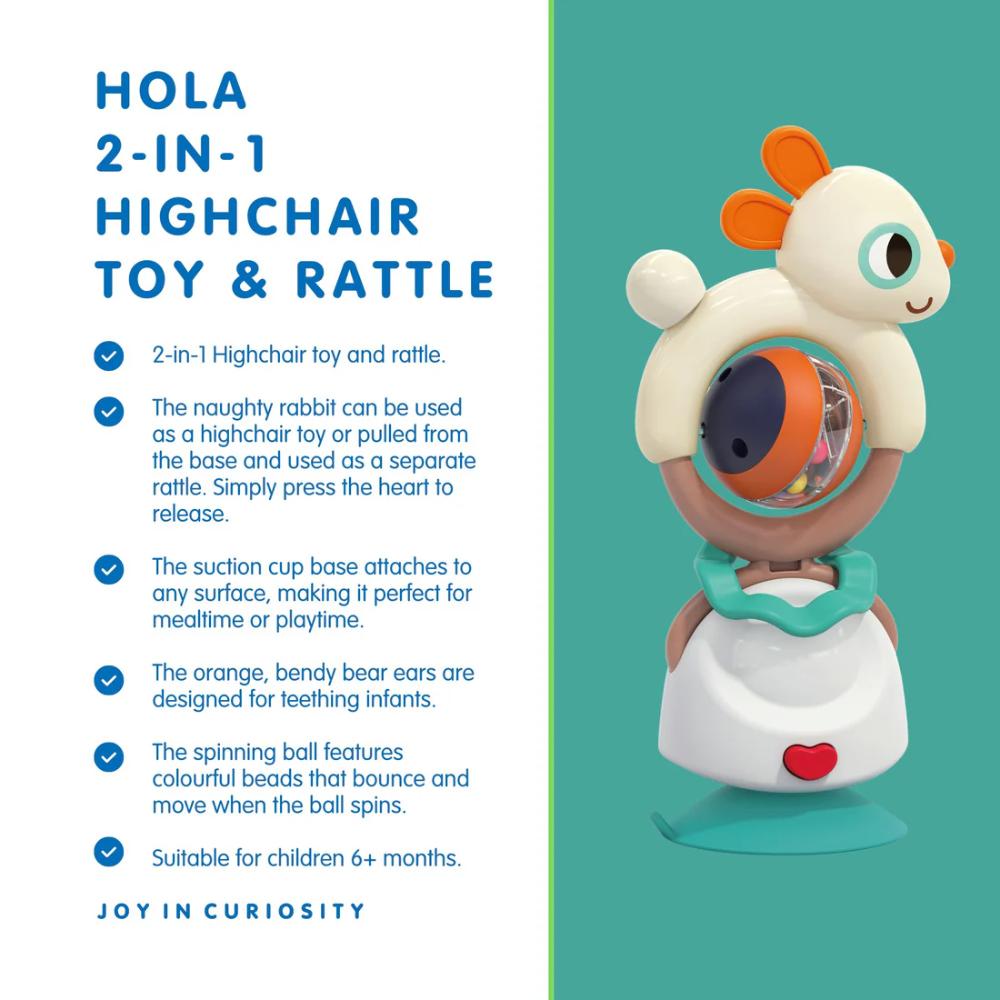Hola 2-in-1 Toy Naughty Rabbit