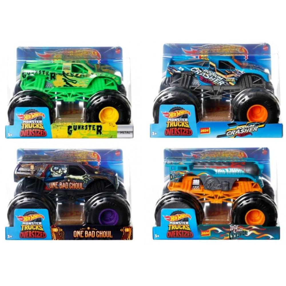 Hot Wheels Monster Trucks 1 24 Asst Hot Wheels Monster Trucks 1 24 Asst