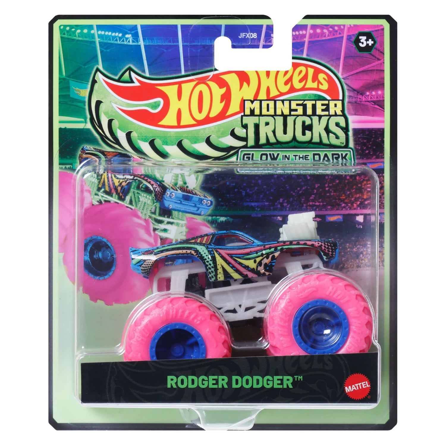 Hot Wheels MT 164 Glow in the Dark Singles Asst