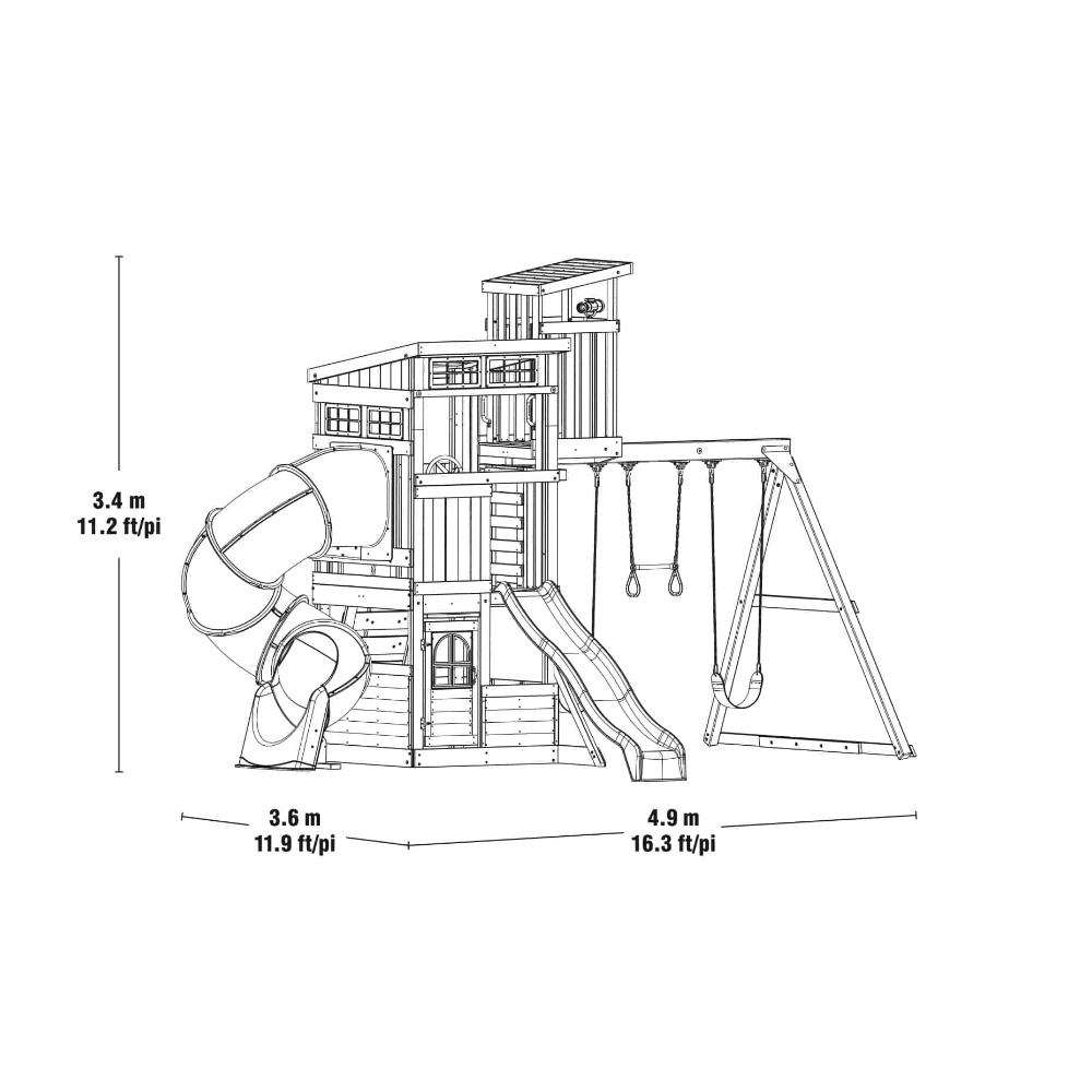 Kidkraft Skyline Lookout Outdoor Playset Kidkraft Skyline Lookout Outdoor Playset