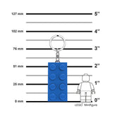 Lego IQ LED Keychain Light Brick Blue