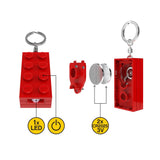 Lego IQ LED Keychain Light Brick Red