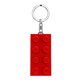 Lego IQ LED Keychain Light Brick Red