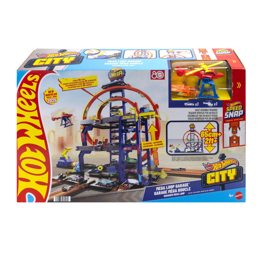 Mega Hot Wheels City New Mega Garage