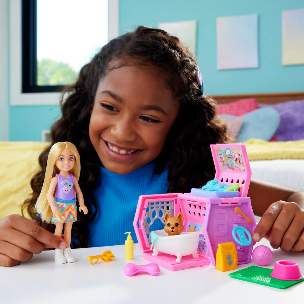 Barbie Club Chelsea Puppy Carrier Playset Barbie Club Chelsea Puppy Carrier Playset