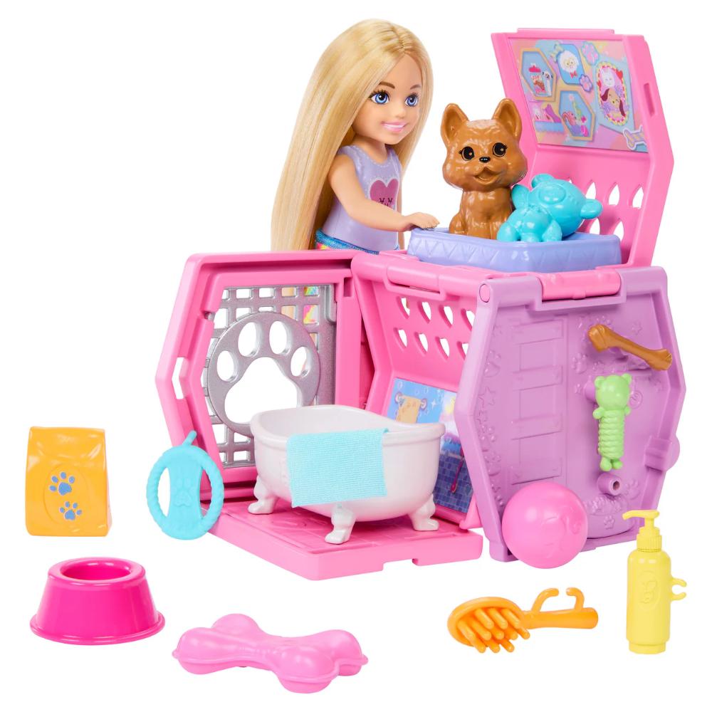 Barbie Club Chelsea Puppy Carrier Playset Barbie Club Chelsea Puppy Carrier Playset