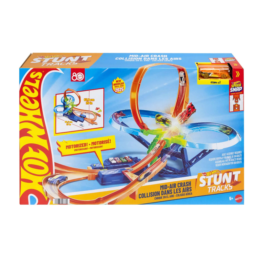 Hot Wheels Stunt Tracks MidAir Crash