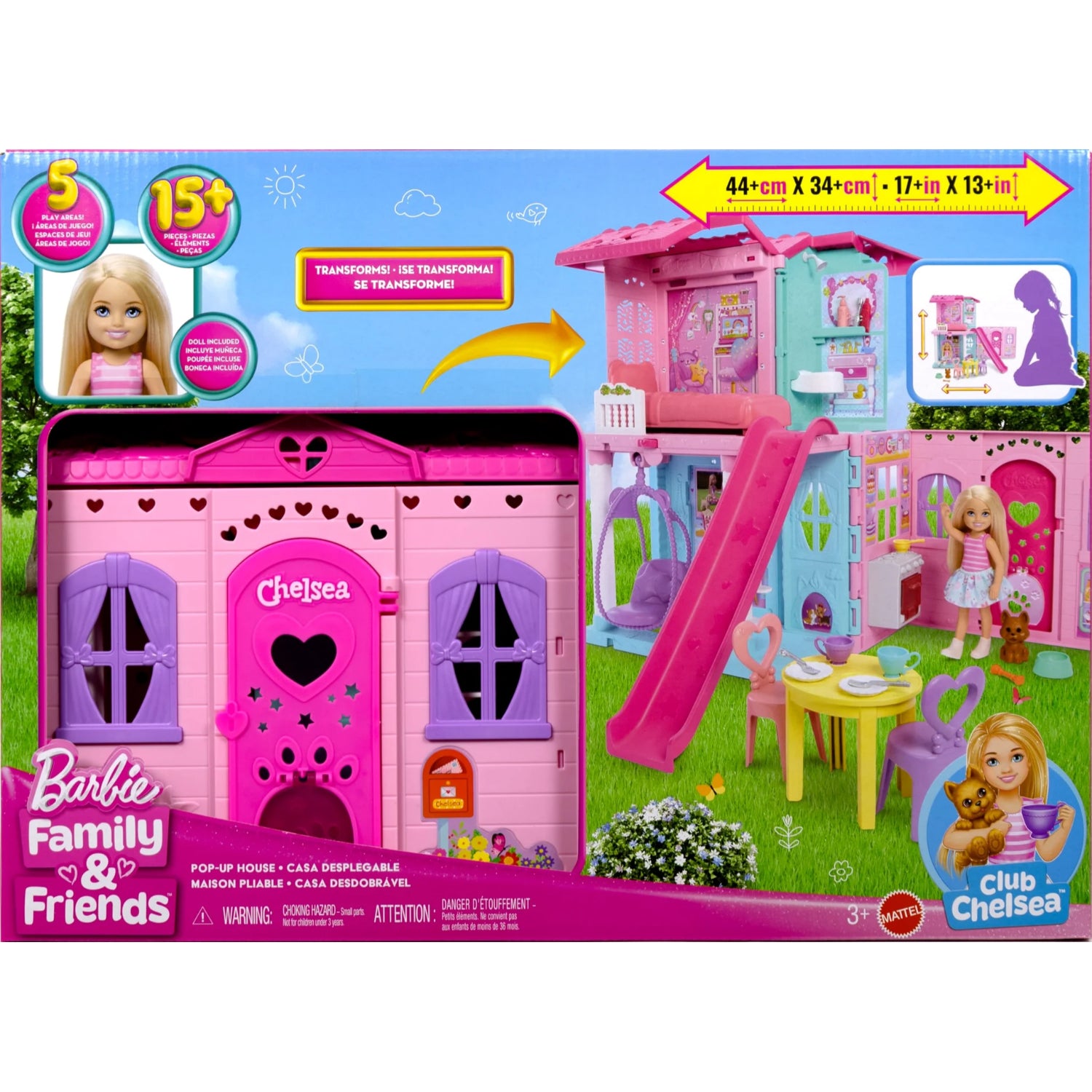 Barbie Club Chelsea Pop Up House
