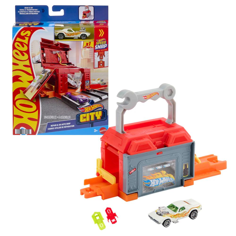 Hot Wheels City Value Fold and Go Asst Hot Wheels City Value Fold and Go Asst
