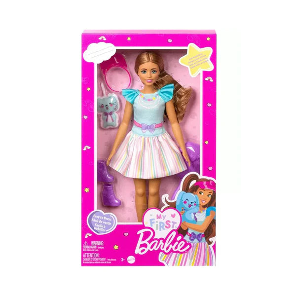 Barbie My First Barbie Core Doll - Brunette with Bunny Barbie My First Barbie Core Doll - Brunette with Bunny