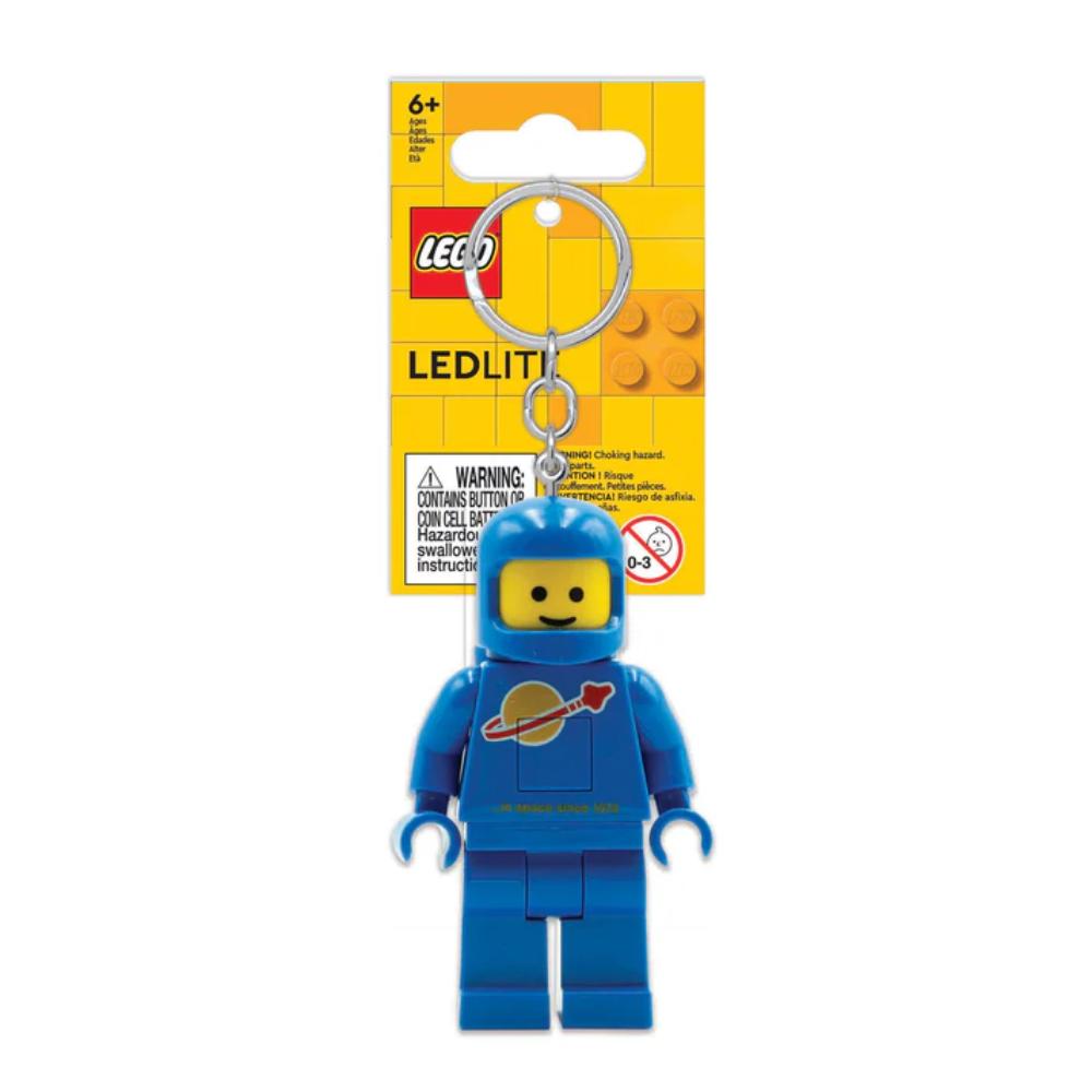 Lego IQ LED Keychain Light Spaceman Blue Lego IQ LED Keychain Light Spaceman Blue