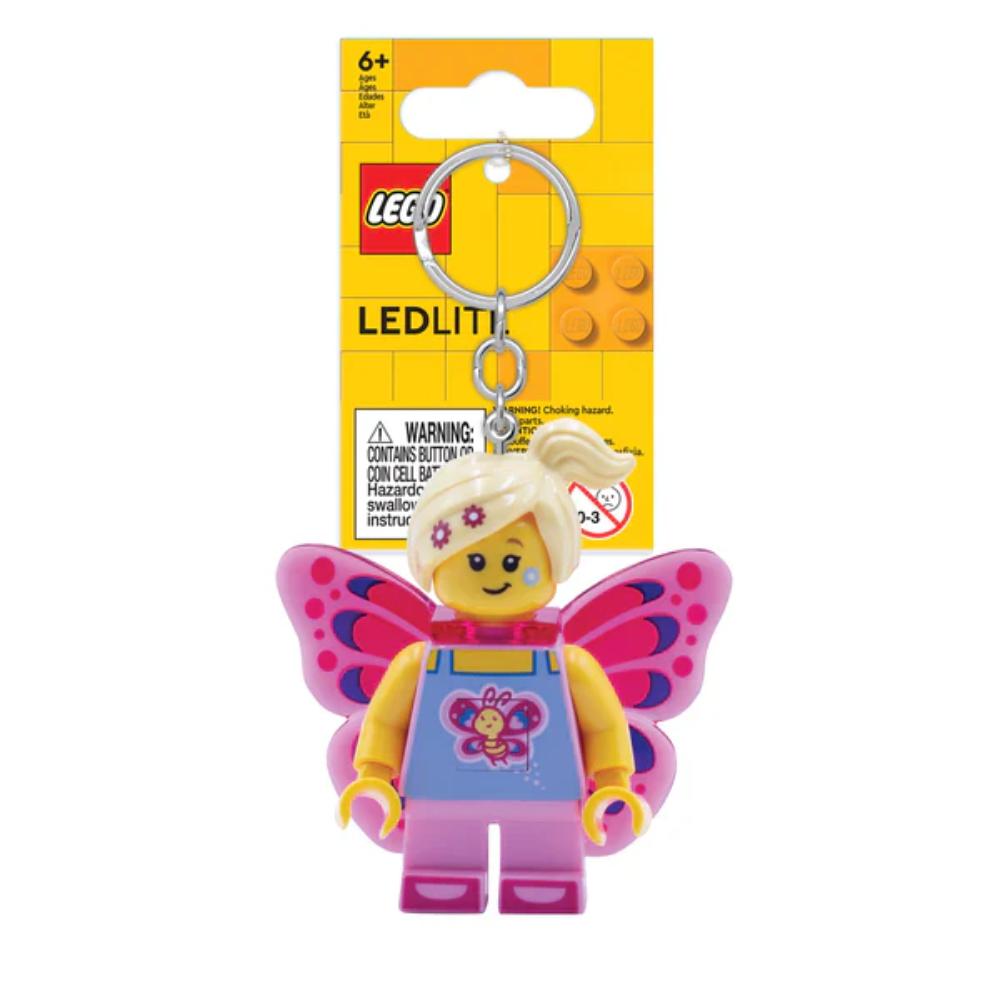 Lego IQ LED Keychain Light Butterfly Girl