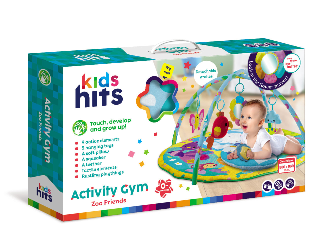 Kids Hits Activity Gym Zoo Friend