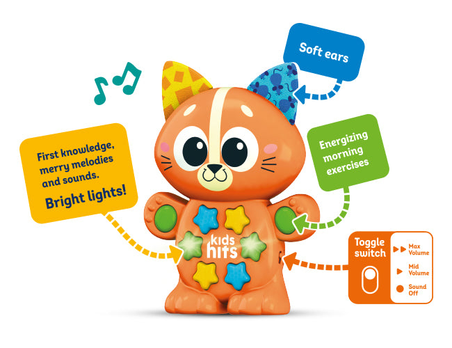 Kids Hits Babies Musical Kitten