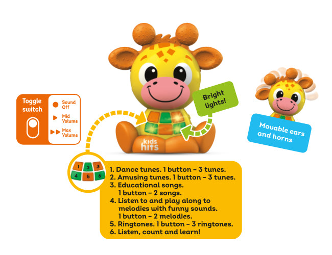 Kids Hits Babykins Giraffe