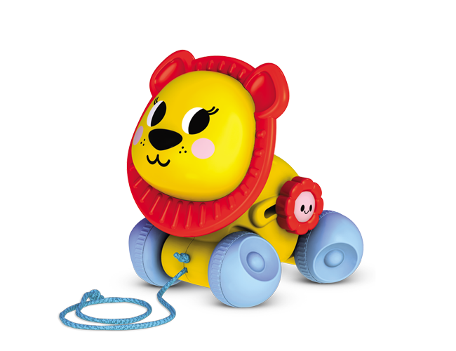 Kids Hits Push N Roll Lion