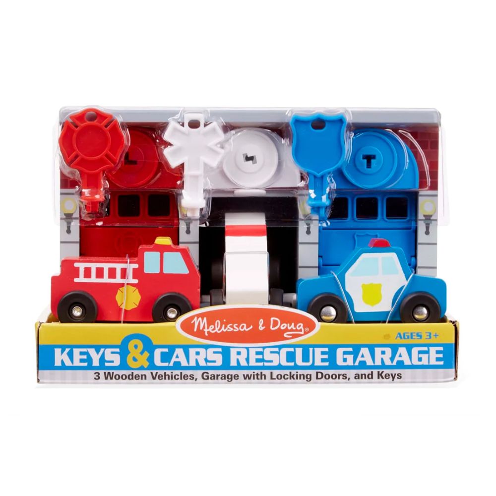 Melissa & Doug - Keys & Cars Rescue Garage