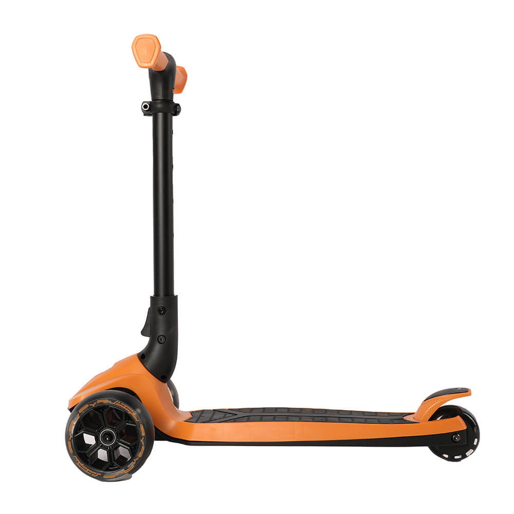 Lamborghini 3 Wheel Kids Scooter With Adjustable Height Orange Lamborghini 3 Wheel Kids Scooter With Adjustable Height Orange