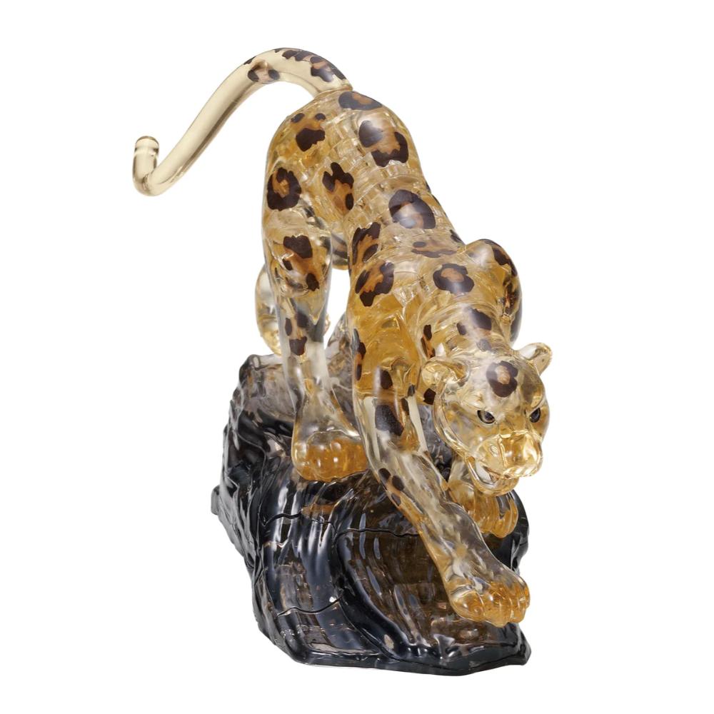 Crystal Puzzle Leopard Brown