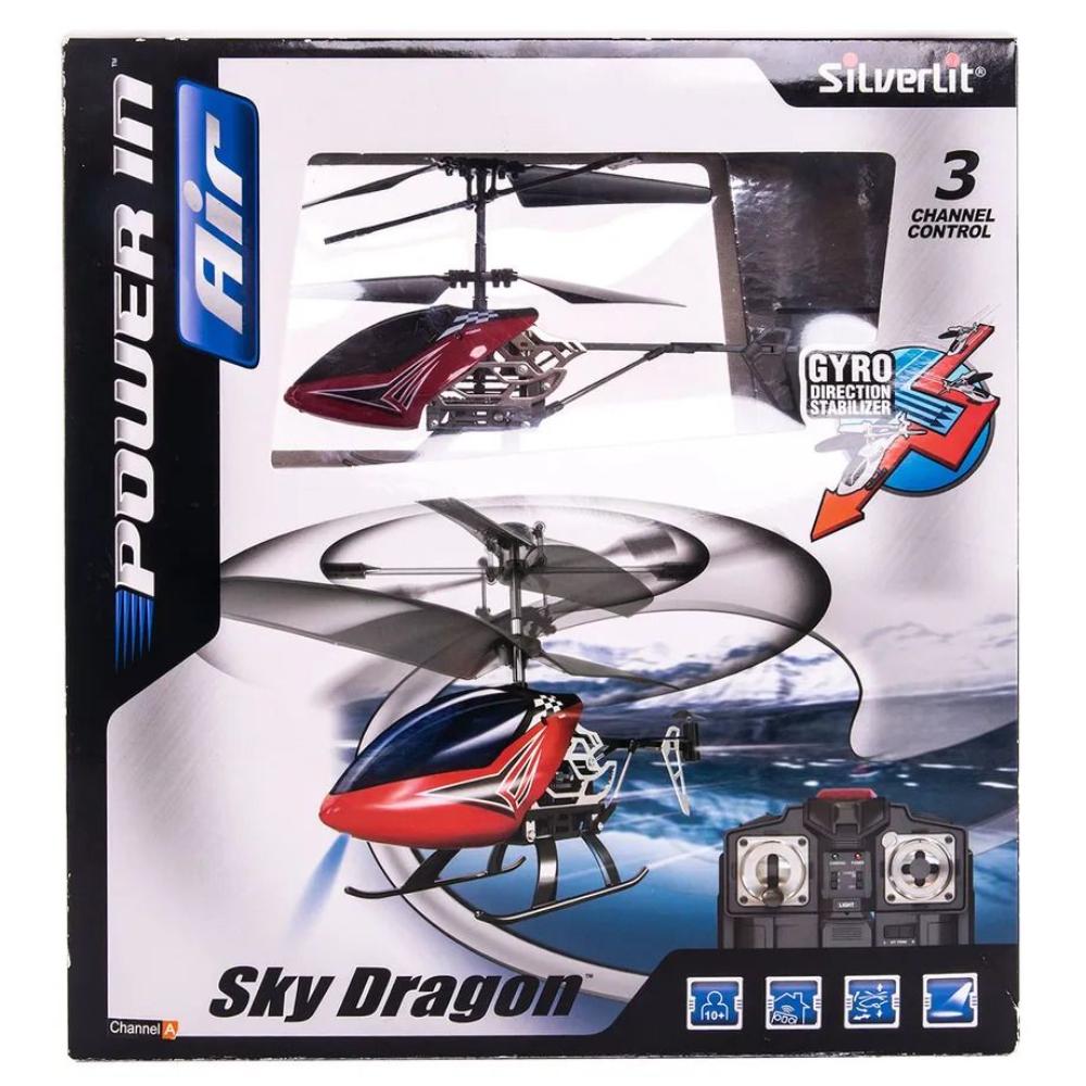 Silverlit Sky Dragon 3Ch Helicopter 3 Assorted