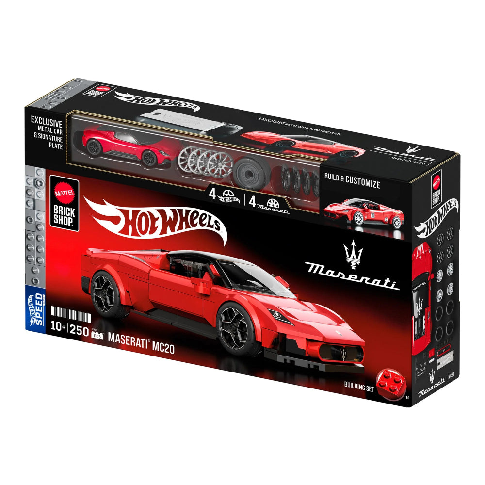 Mattel Brick Shop Speed Maserati