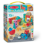 Melissa & Doug Wooden Blockables™ Town Play Set