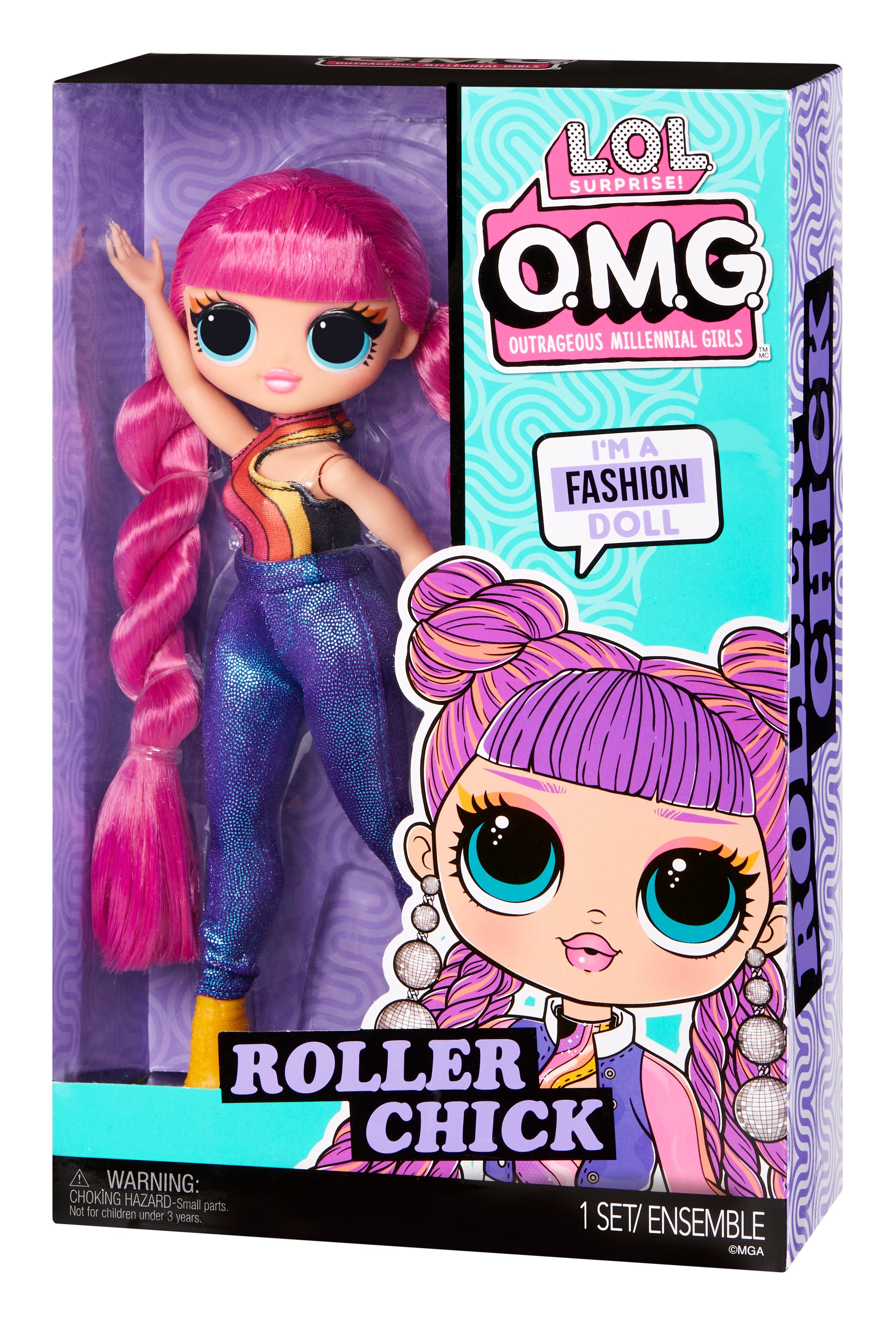 LOL Surprise MID Doll Roller Chick