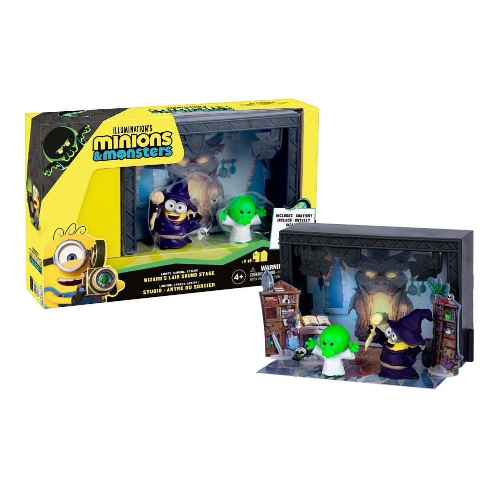 Minions 3 Mini Figure Story Wizard Tower 2pck