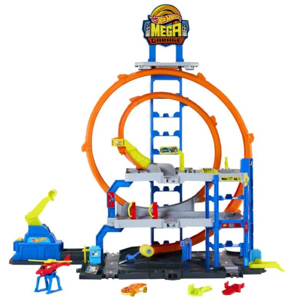Mega Hot Wheels City New Mega Garage