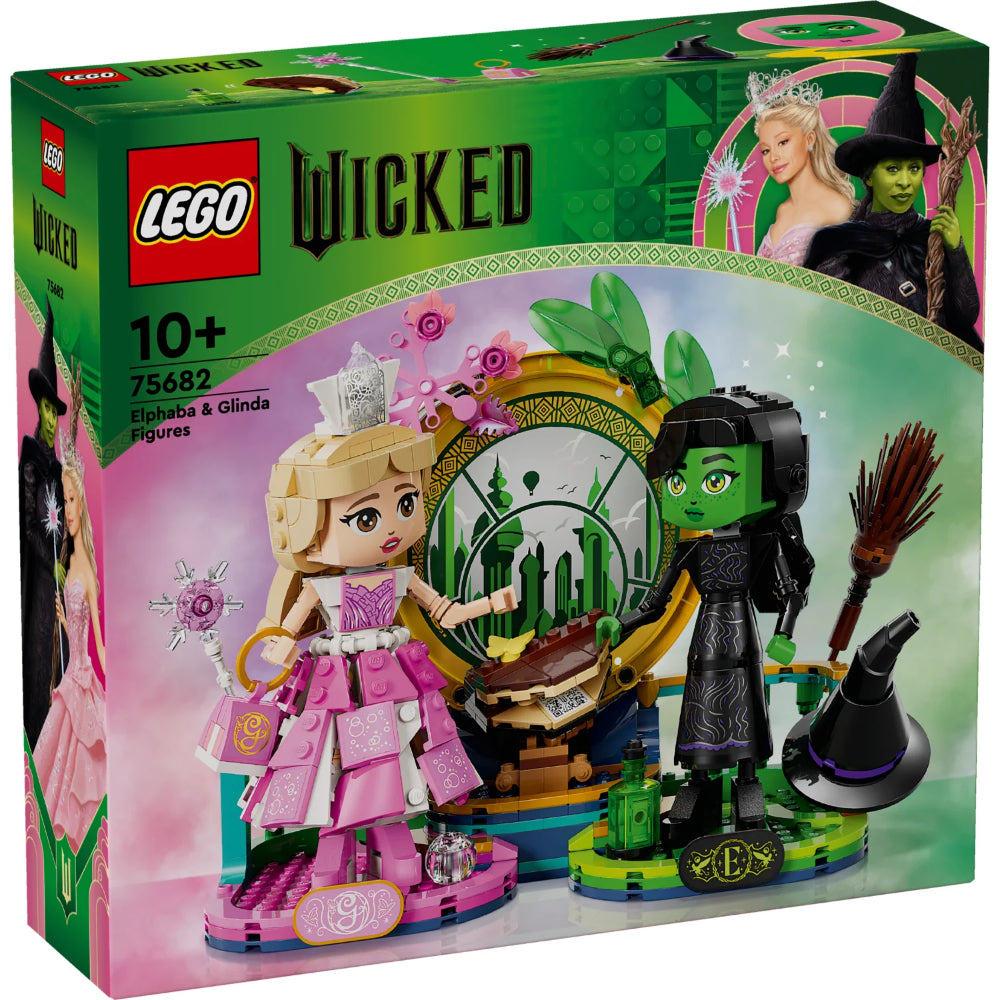 LEGO® Wicked Elphaba & Glinda Figures LEGO® Wicked Elphaba & Glinda Figures